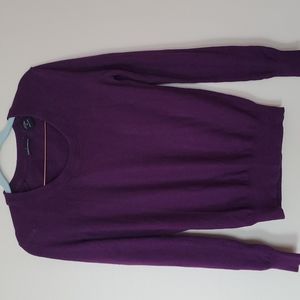 Silk cashmere mulberry sweater